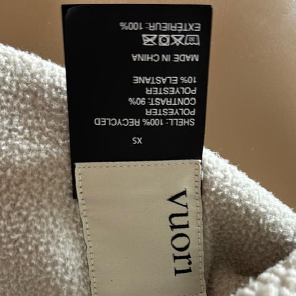 Vuori Women's XS Cream Utility Sherpa Jacket - Picture 2 of 4